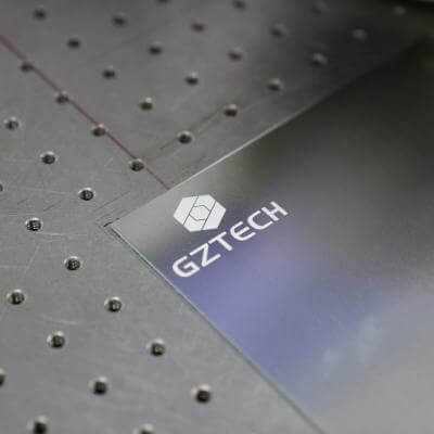 2D Barcode on Stainless Steel